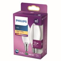Philips 2,2W - E14 - 2700K - 250 lumen set van 2 - 929001345270