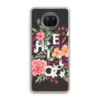 Hello in flowers: Xiaomi Mi 10T Lite 5G Transparant Hoesje