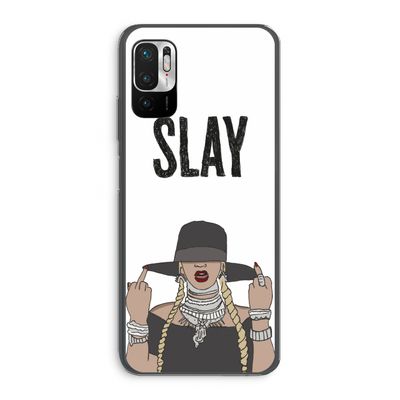 Slay All Day: Xiaomi Redmi Note 10 5G Transparant Hoesje