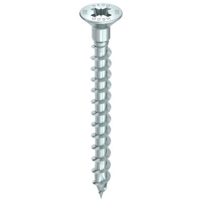 HECO TOPIX-plus schroeven - platkop met kopgatboring - 4,5x30 mm - PZ2 - voldraad - 200 st