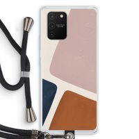 Geo #2: Samsung Galaxy S10 Lite Transparant Hoesje met koord
