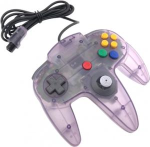 Nintendo 64 Controller Paars/Transparant