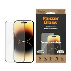 iPhone 14 Pro PanzerGlass Ultra-Wide Fit EasyAligner Screenprotector - Zwarte Rand