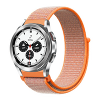 Sport Loop nylon bandje - Oranje - Samsung Galaxy Watch 4 Classic - 42mm / 46mm - thumbnail