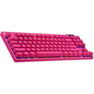 Logitech G PRO X TKL Magenta Draadloos Gaming Toetsenbord