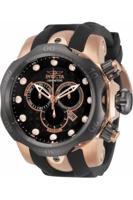 Horlogeband Invicta 0361 Reserve Silicoon Zwart 26mm