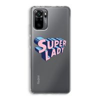 Superlady: Xiaomi Redmi Note 10 Pro Transparant Hoesje