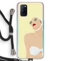 Summer: Oppo A72 Transparant Hoesje met koord