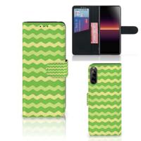 Sony Xperia L4 | Telefoon Hoesje | Waves Green