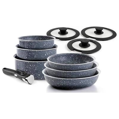 Qulinart by Brandt 194-026 Pottenset 10-delig Qulinart by Brandt 194-026 Pottenset 10-delig