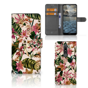 Nokia 2.4 Hoesje Flowers