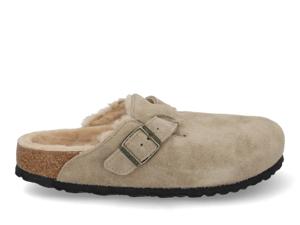 Birkenstock Boston shearling narrow 102829 taupe taupe maat 39