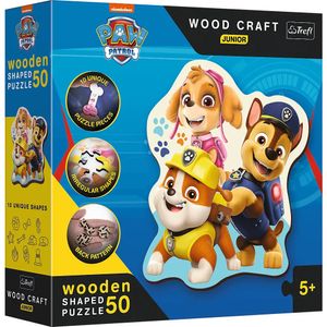 Paw Patrol Houten Puzzel Junior - Funny