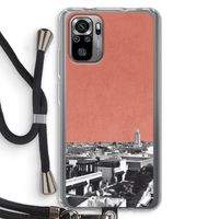Marrakech Skyline : Xiaomi Redmi Note 10S Transparant Hoesje met koord