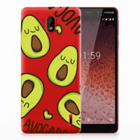 Nokia 1 Plus Telefoonhoesje met Naam Avocado Singing Nokia 1 Plus Telefoonhoesje met Naam Avocado Singing