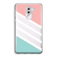 Strepen pastel: Honor 6X Transparant Hoesje