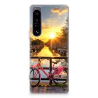 Sony Xperia 1 IV | Silliconen Back Cover | Amsterdamse Grachten
