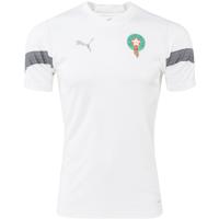 PUMA Marokko Trainingsshirt 2022-2024 Wit Zilver