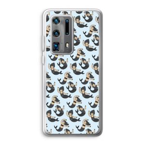 Zeemeermin: Huawei P40 Pro Plus Transparant Hoesje