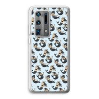Zeemeermin: Huawei P40 Pro Plus Transparant Hoesje