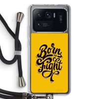 Born to Fight: Xiaomi Mi 11 Ultra Transparant Hoesje met koord
