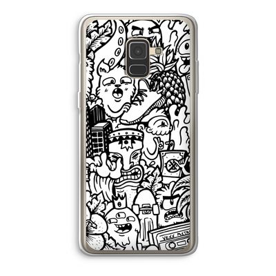 Vexx Mixtape #2: Samsung Galaxy A8 (2018) Transparant Hoesje