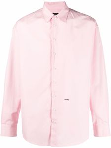 DSQUARED2 chemise à logo imprimé - Rose