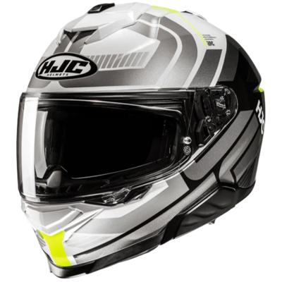 HJC i71 Viz, Integraalhelm, Grijs Geel