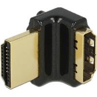 DeLOCK hdmi female naar hdmi male adapter (zwart)