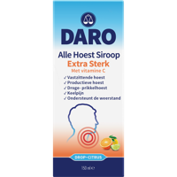 Alle hoest siroop extra sterk met vitamine C 150 Milliliter