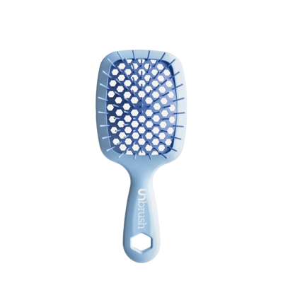 UNbrush Detangling Hair Brush Mini Pastel - Periwinkle