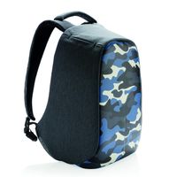 Bobby Compact Anti-diefstal Rugzak - Camouflage Blauw - thumbnail