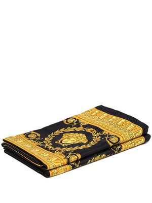 Versace lot de deux taies d'oreillers I Love Baroque - Noir