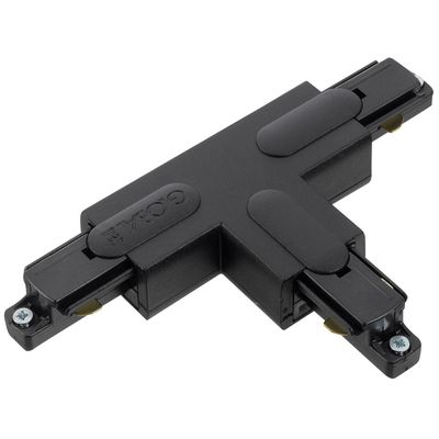 GB 39 T-Koppelstuk - 1-fase - Zwart
