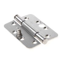 BSW Kogellagerscharnier V RD 804 STD RVS 114 x 89mm - thumbnail