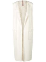 Keerbaar vest zonder sluiting Van twenty six peers wit - thumbnail