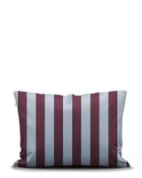 Essenza Minte Stripe Mauve wine - Ice blue Kussensloop