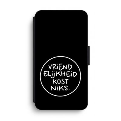 Vriendelijkheid: iPhone XS Max Flip Hoesje