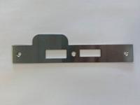 4tecx Sluitplaat RVS tbv veiligheidsslot 119/17T steekmaat pc 55mm sluitplaat vierk. draairichting 2 links