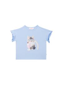 Someone Zomer t-shirt meisjes - blauw - becca