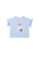 Someone Zomer t-shirt meisjes - blauw - becca