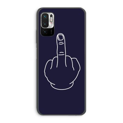 F**k U: Xiaomi Redmi Note 10 5G Transparant Hoesje