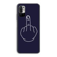 F**k U: Xiaomi Redmi Note 10 5G Transparant Hoesje