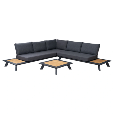 Parga Loungeset - Antraciet Trestino - Trestino