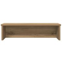 VidaXL Keukenrek stapelbaar 60x15x16 cm bewerkt hout artisanaal eiken
