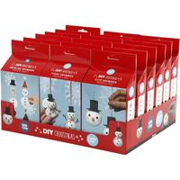 Silk Clay Schattige en grappige sneeuwpoppen, 18 set/ 1 doos Silk Clay Schattige en grappige sneeuwpoppen, 18 set/ 1 doos