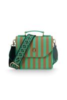 Pip Studio Frances Schoudertas Small Streep Groen