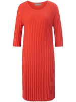 Gebreide jurk 100% kasjmier Van include rood - thumbnail