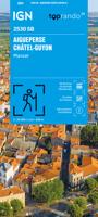 Wandelkaart 2530 SB - Serie Bleue Aigueperse / Châtel-Guyon / Manzat | IGN - Institut Géographique National