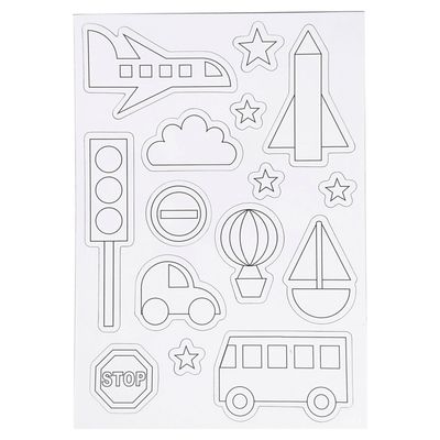 Creativ Company Kleur je eigen magneten - transport